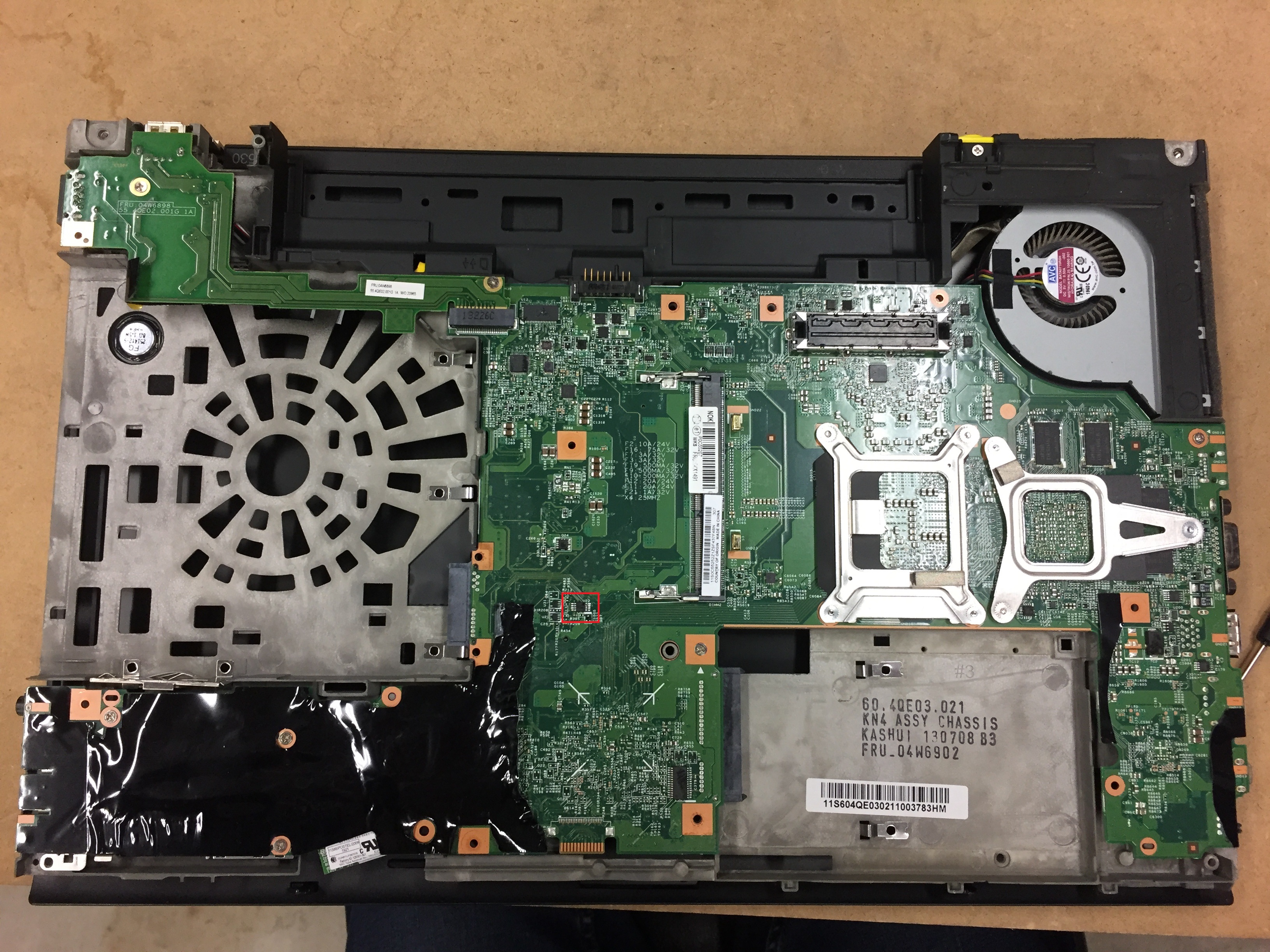 ThinkPad T530 Security Chip